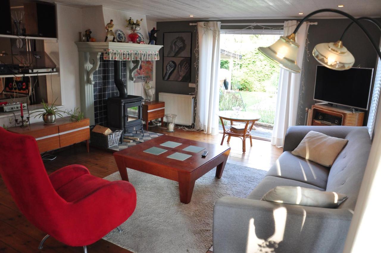 迪森Sfeervol, Ruim En Luxe Chalet In Bosrijke Omgeving别墅 外观 照片
